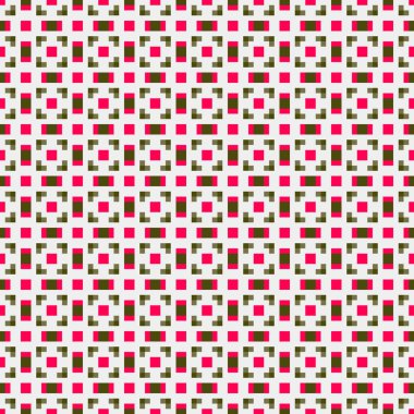 Soyut çapraz desenli üretken hesaplama sanatı çizimi