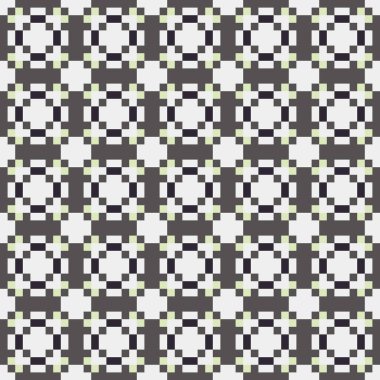 Soyut çapraz desenli üretken hesaplama sanatı çizimi