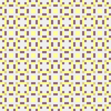 Soyut çapraz desenli üretken hesaplama sanatı çizimi