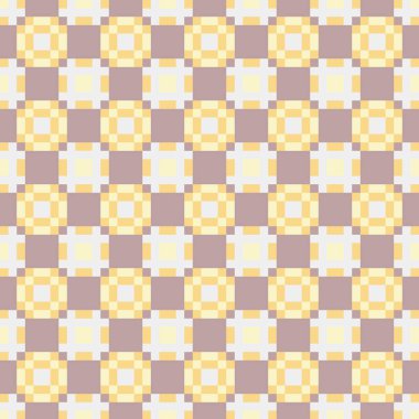 Soyut çapraz desenli üretken hesaplama sanatı çizimi