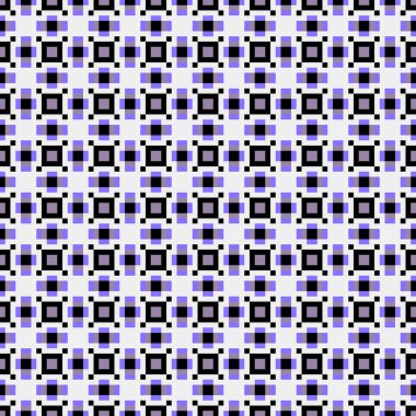 Soyut çapraz desenli üretken hesaplama sanatı çizimi