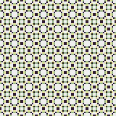 Soyut çapraz desenli üretken hesaplama sanatı çizimi