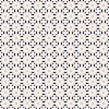 Soyut çapraz desenli üretken hesaplama sanatı çizimi