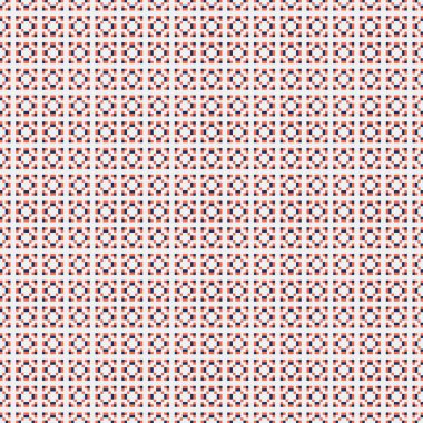 Soyut çapraz desenli üretken hesaplama sanatı çizimi