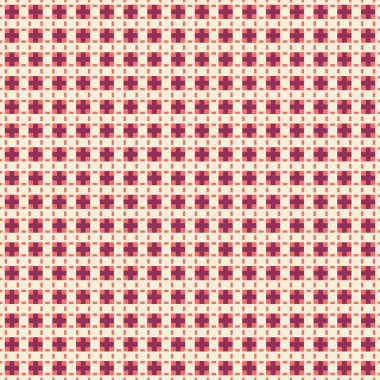 Soyut çapraz desenli üretken hesaplama sanatı çizimi