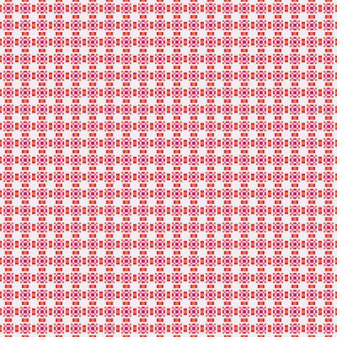 Soyut çapraz desenli üretken hesaplama sanatı çizimi