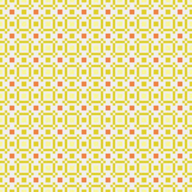 Soyut çapraz desenli üretken hesaplama sanatı çizimi