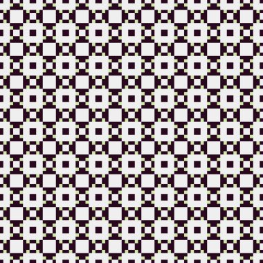 Soyut çapraz desenli üretken hesaplama sanatı çizimi