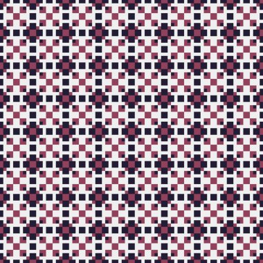 Soyut çapraz desenli üretken hesaplama sanatı çizimi