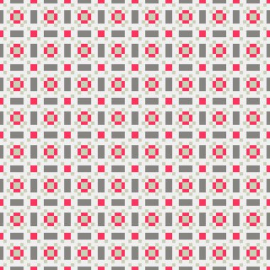 Soyut çapraz desenli üretken hesaplama sanatı çizimi