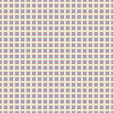 Soyut çapraz desenli üretken hesaplama sanatı çizimi