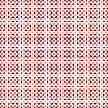 Soyut çapraz desenli üretken hesaplama sanatı çizimi