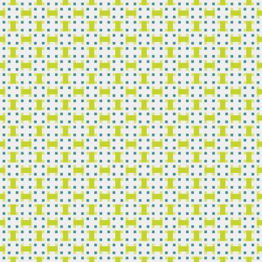 Soyut çapraz desenli üretken hesaplama sanatı çizimi