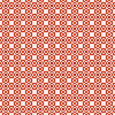 Soyut çapraz desenli üretken hesaplama sanatı çizimi