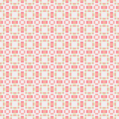 Soyut çapraz desenli üretken hesaplama sanatı çizimi