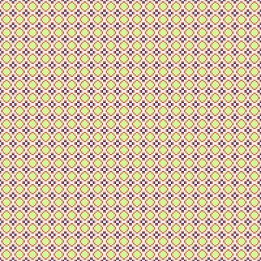 Soyut çapraz desenli üretken hesaplama sanatı çizimi