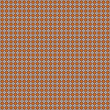 Soyut çapraz desenli üretken hesaplama sanatı çizimi