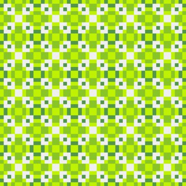 Soyut çapraz desenli üretken hesaplama sanatı çizimi