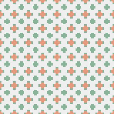 Soyut çapraz desenli üretken hesaplama sanatı çizimi