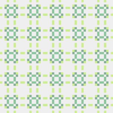 Soyut çapraz desenli üretken hesaplama sanatı çizimi