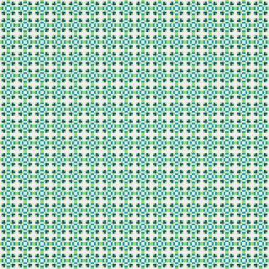 Soyut çapraz desenli üretken hesaplama sanatı çizimi