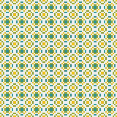 Soyut çapraz desenli üretken hesaplama sanatı çizimi