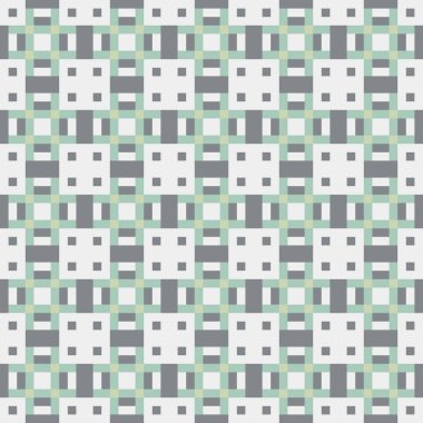 Soyut çapraz desenli üretken hesaplama sanatı çizimi