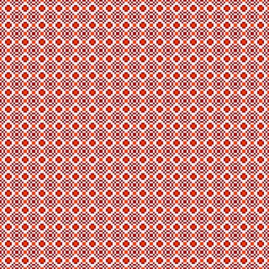 Soyut çapraz desenli üretken hesaplama sanatı çizimi