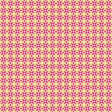 Soyut çapraz desenli üretken hesaplama sanatı çizimi