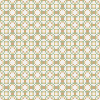 Soyut çapraz desenli üretken hesaplama sanatı çizimi