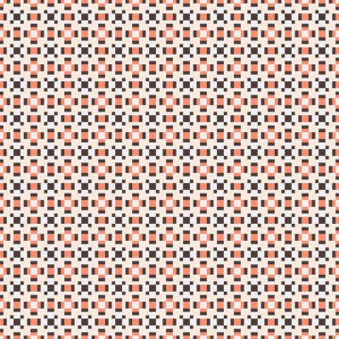 Soyut çapraz desenli üretken hesaplama sanatı çizimi