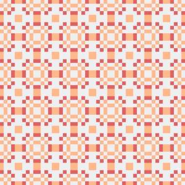 Soyut çapraz desenli üretken hesaplama sanatı çizimi