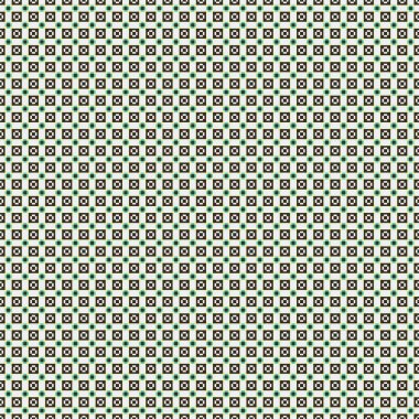 Soyut çapraz desenli üretken hesaplama sanatı çizimi