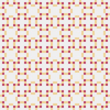 Soyut çapraz desenli üretken hesaplama sanatı çizimi