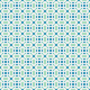 Soyut çapraz desenli üretken hesaplama sanatı çizimi