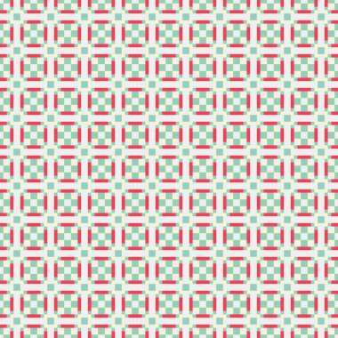 Soyut çapraz desenli üretken hesaplama sanatı çizimi