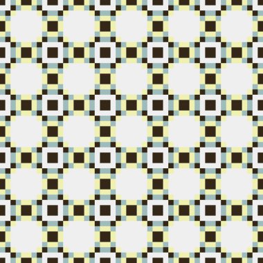 Soyut Çapraz Düzen. Noktalı arka plan. Geometrik Vektör İllüstrasyonu