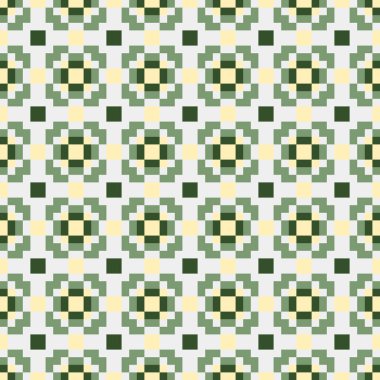 Soyut çapraz desenli üretken hesaplama sanatı çizimi