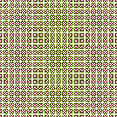 Soyut çapraz desenli üretken hesaplama sanatı çizimi