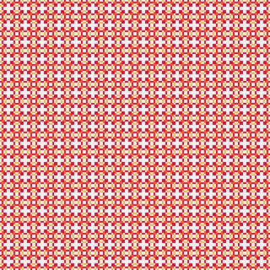 Soyut çapraz desenli üretken hesaplama sanatı çizimi