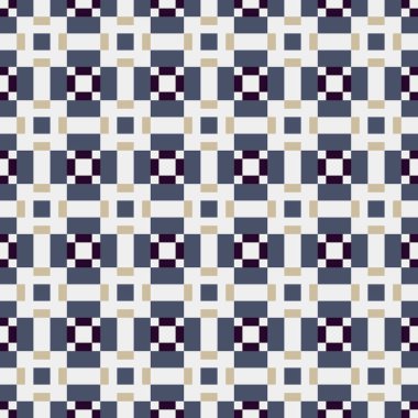 Soyut çapraz desenli üretken hesaplama sanatı çizimi