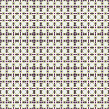 Soyut çapraz desenli üretken hesaplama sanatı çizimi