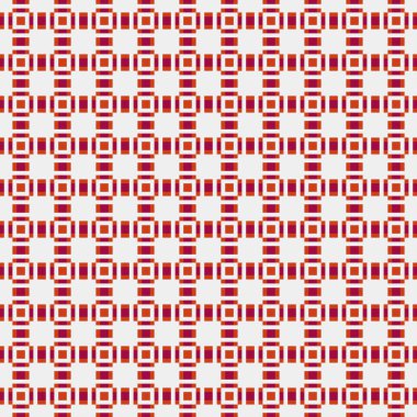 Soyut çapraz desenli üretken hesaplama sanatı çizimi