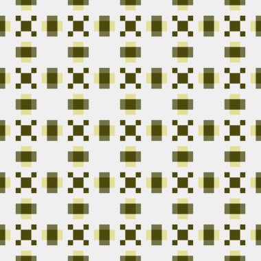 Soyut çapraz desenli üretken hesaplama sanatı çizimi