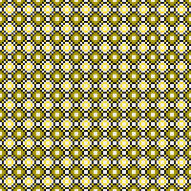 Soyut çapraz desenli üretken hesaplama sanatı çizimi