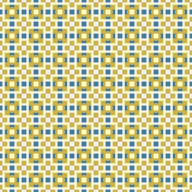 Soyut çapraz desenli üretken hesaplama sanatı çizimi