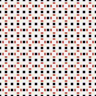 Soyut çapraz desenli üretken hesaplama sanatı çizimi