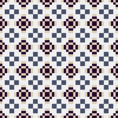 Soyut çapraz desenli üretken hesaplama sanatı çizimi