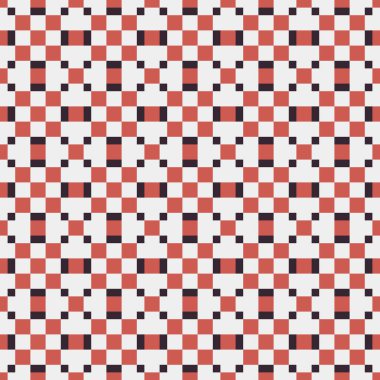 Soyut çapraz desenli üretken hesaplama sanatı çizimi