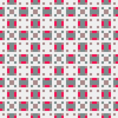 Soyut çapraz desenli üretken hesaplama sanatı çizimi